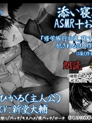 添い寝取られASMR＋CG集修学旅行の夜、寝ている恋人の前で犯●れるDK【フリーダム回廊】