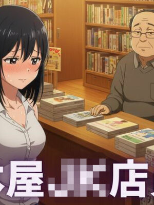 本屋のJK店員と仲良くなり、太いおじとセックスしまくる【根暗のよりどころ】