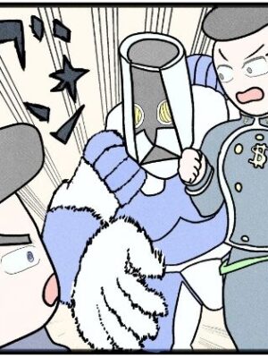 ジョジョの奇妙な4コマ「無敵のザ・ハンド」【ゆるふわ研究所】